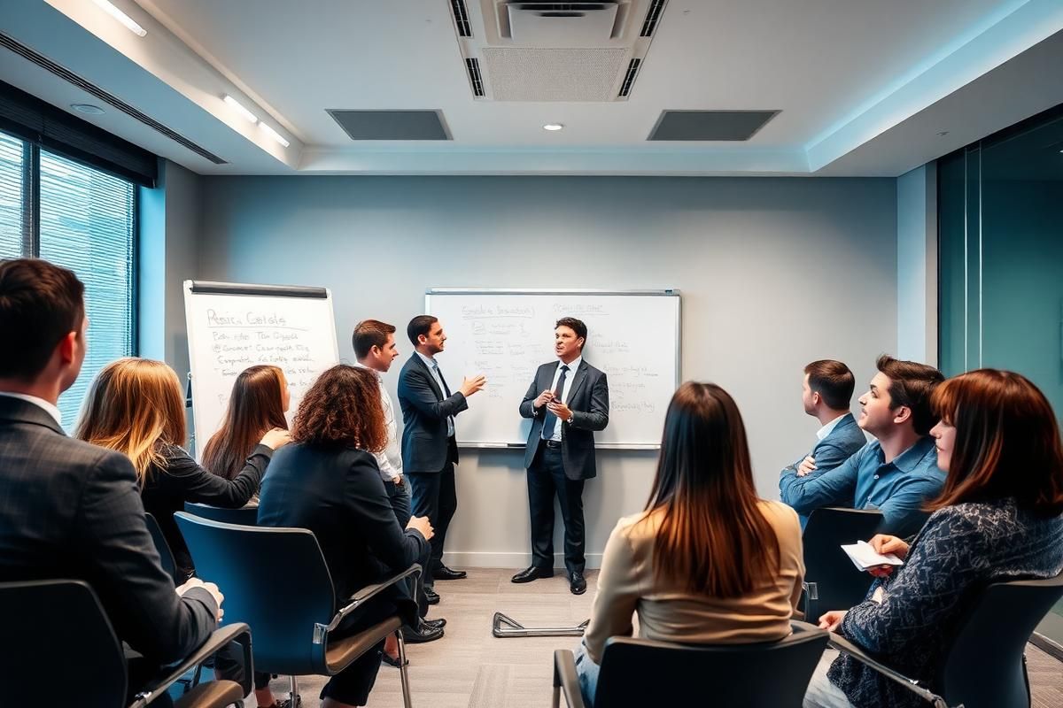 Team Training and Workshops at an OPSA client site